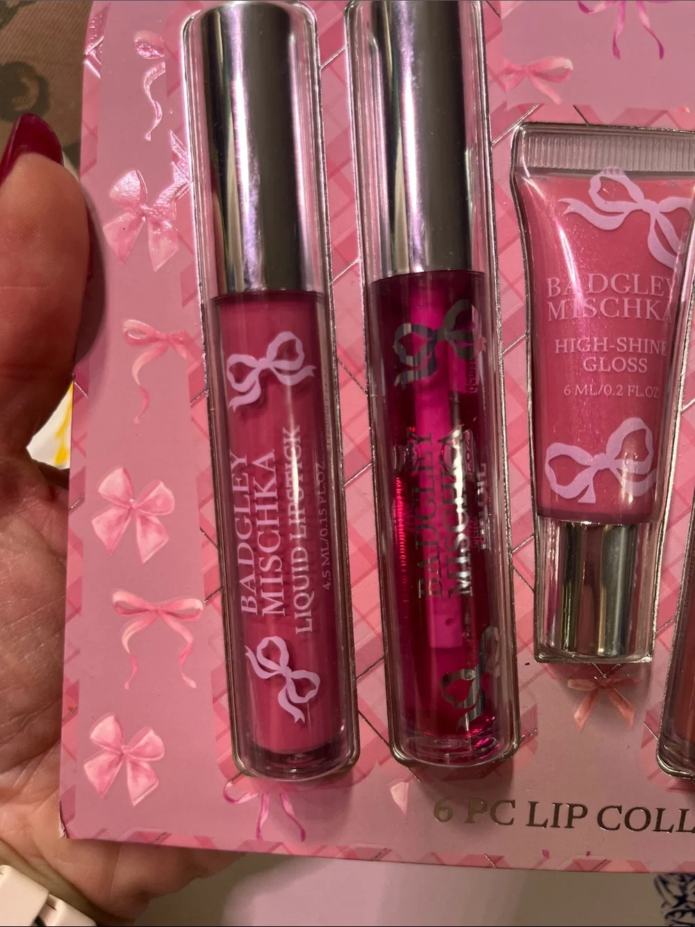 Badgley Mischka set six